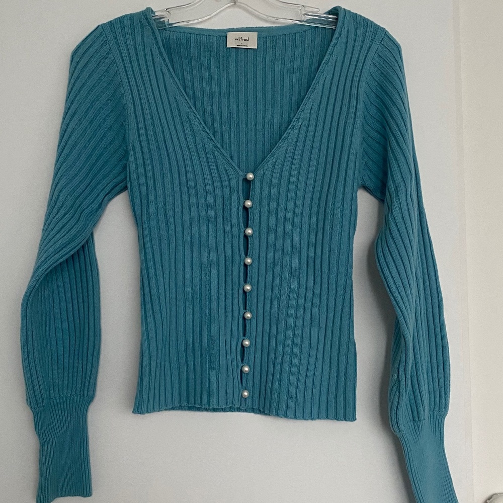 Wilfred Pearl button Cardigan